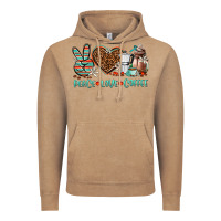 Peace Love Coffee Vintage Hoodie | Teevron