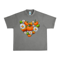 Tornado pumpkin and daisies Urban Heavy Tee - AdoDesignShop