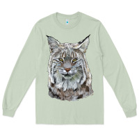 Matcha Bobcat Head Long Sleeve Tee - LillyAllenDesigns