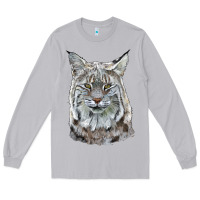 Moon Dust Bobcat Head Long Sleeve Tee - LillyAllenDesigns