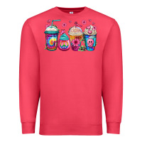 Cardinal tie dye hippie coffee cups Premium Sweatshirt - Jasminsmagicworld