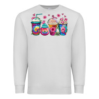 Dove Grey tie dye hippie coffee cups Premium Sweatshirt - Jasminsmagicworld