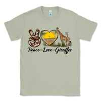 Matcha Peace Love Giraffes Classic Tee - LillyAllenDesigns