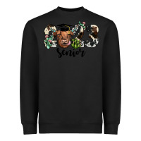 Black highland cow 2023 Heavyweight Sweatshirt - JahusDesignShop