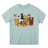 Arona labrador retriever coffee cups Heavy Core Tee - Zillion Design Studio
