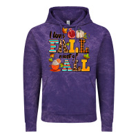 Cloud Purple i love fall most of all Vintage Hoodie - AdoDesignShop