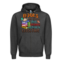 Charcoal Heather books are cheaper than therapy Zipper Hoodie - MaliasSmallBusiness