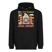 Black hot girls support their local library Heavyweight Hoodie - Artiststas