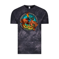 Cloud Black gemstone rodeo Vintage Tee - JahusDesignShop