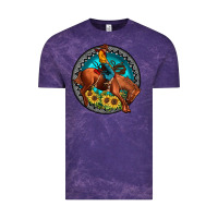 Cloud Purple gemstone rodeo Vintage Tee - JahusDesignShop