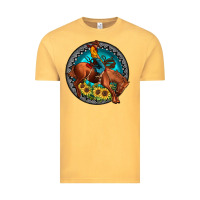 Vintage Mustard gemstone rodeo Vintage Tee - JahusDesignShop