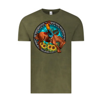Vintage Olive gemstone rodeo Vintage Tee - JahusDesignShop