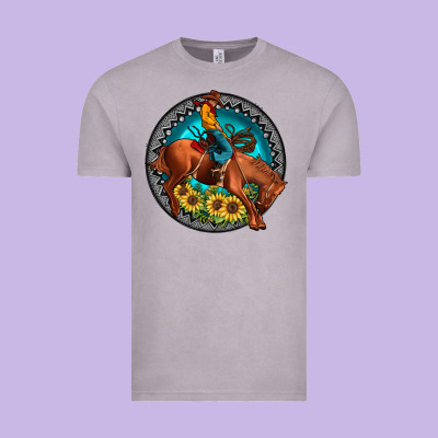 Gemstone Rodeo Vintage Tee Designed By Jahusdesignshop