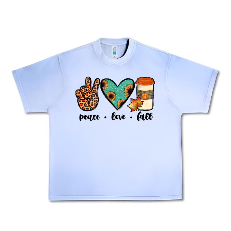 Peace Love Fall Urban Heavy Tee by JahusDesignShop | Teevron
