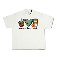 Pistachio peace love fall Urban Heavy Tee - JahusDesignShop