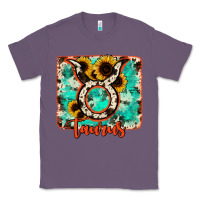 Lavender taurus turquoise cowhide Classic Tee - RanaPortraitStore