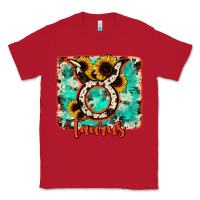 Red taurus turquoise cowhide Classic Tee - RanaPortraitStore