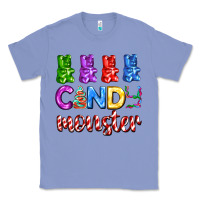 Colony Blue candy monster with jelly bear Classic Tee - AdoDesignShop