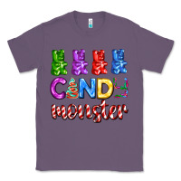 Lavender candy monster with jelly bear Classic Tee - AdoDesignShop