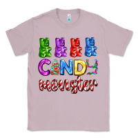 Lilac candy monster with jelly bear Classic Tee - AdoDesignShop