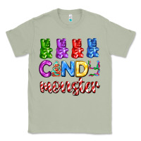 Matcha candy monster with jelly bear Classic Tee - AdoDesignShop