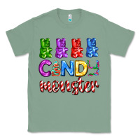 Sage candy monster with jelly bear Classic Tee - AdoDesignShop