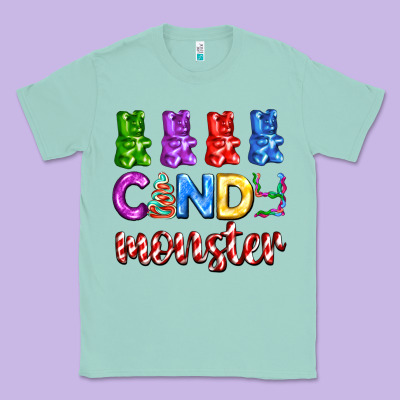 Candy Monster With Jelly Bear Classic Tee Designed By Adodesignshop