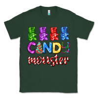 Sports Green candy monster with jelly bear Classic Tee - AdoDesignShop