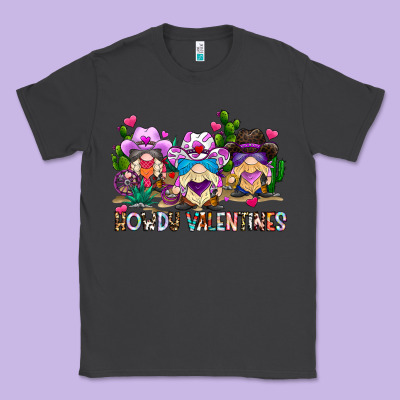 Howdy Valentines Classic Tee Designed By Cowhidedigitalart