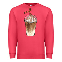 Cardinal iced coffee with cream Premium Sweatshirt - BarkalooDesign