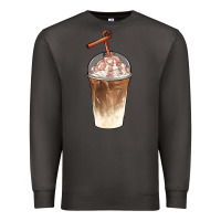 Smoke iced coffee with cream Premium Sweatshirt - BarkalooDesign