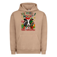 Pigment Burro have yourself a little christmas cow Urban Hoodie - CowGirlArtShop