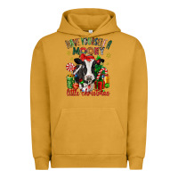 Pigment Peanut Butter have yourself a little christmas cow Urban Hoodie - CowGirlArtShop