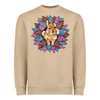 Mushroom easter leopard bunny sunflower Heavyweight Sweatshirt - Artiststas