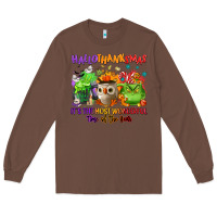 Chestnut Hallothanksmas Long Sleeve Tee - NancyCooperArtShop