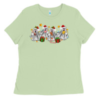 Matcha pantasmas ghost christmas Ladies Tee - Zillion Design Studio