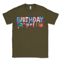 Army Green birthday girl Classic Tee - NancyCooperArtShop