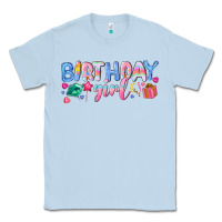 Dusty Blue birthday girl Classic Tee - NancyCooperArtShop