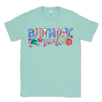 Seafoam birthday girl Classic Tee - NancyCooperArtShop