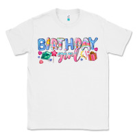White birthday girl Classic Tee - NancyCooperArtShop