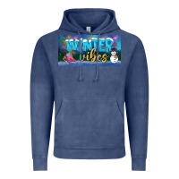 Winter Vibes License Plate Vintage Hoodie | Teevron