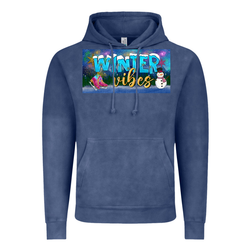 Winter Vibes License Plate Vintage Hoodie by BundleAndBundleShop | Teevron