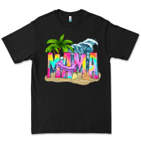 Black summer mama Premium Tee - texasbilliewilder