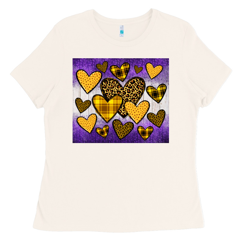 Lakers Hearts Ladies Tee by JahusDesignShop | Teevron