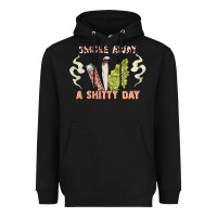 Black smoke away a sh tty day Heavyweight Hoodie - Artiststas