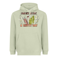Matcha smoke away a sh tty day Heavyweight Hoodie - Artiststas