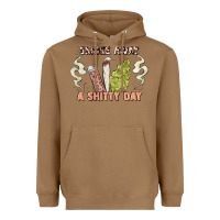 Toasted Coconut smoke away a sh tty day Heavyweight Hoodie - Artiststas