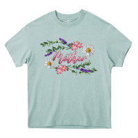 Arona floral mother Heavy Core Tee - RanaPortraitStore