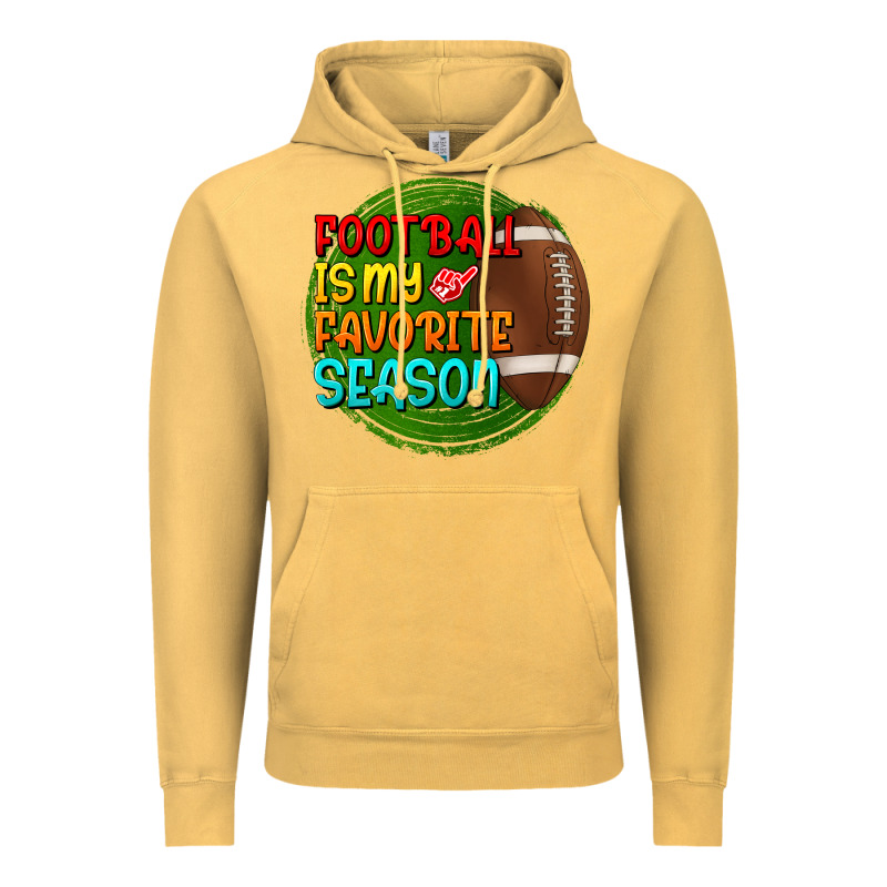 Football Is My Favorite Season Vintage Hoodie by BundleAndBundleShop | Teevron