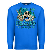 True Royal freezing to death winter skull Premium Sweatshirt - Jasminsmagicworld